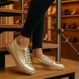 Tênis em couro feminino Bottero - Conforto que Acompanha Você o Dia Todo