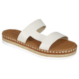 Sandália feminina Casual Flatform Moleca